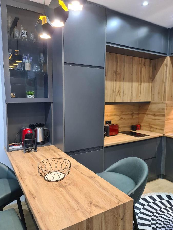 Grey Luxury Apartment Gjirokaster Bagian luar foto