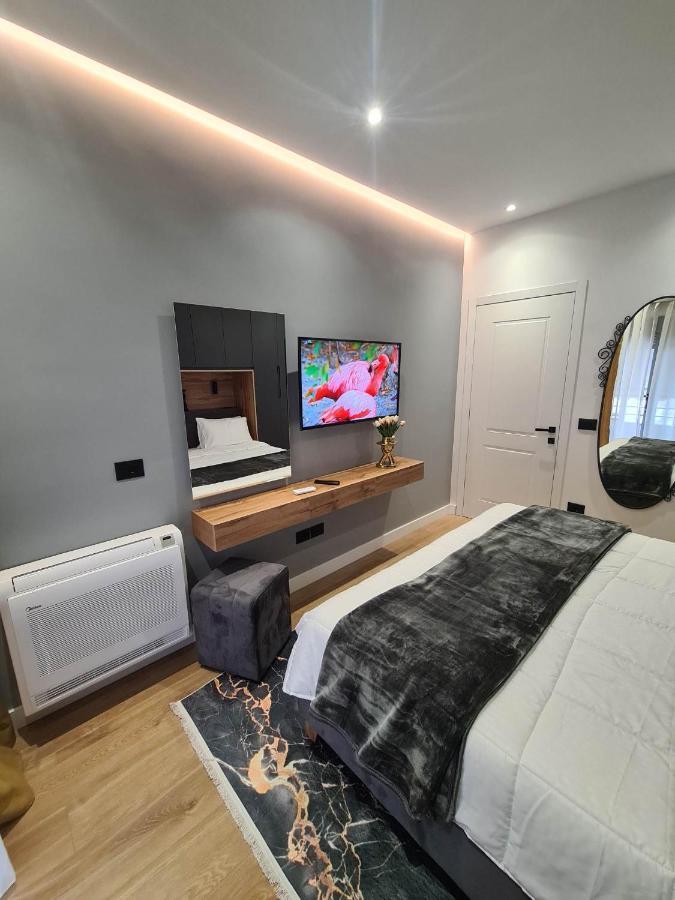 Grey Luxury Apartment Gjirokaster Bagian luar foto